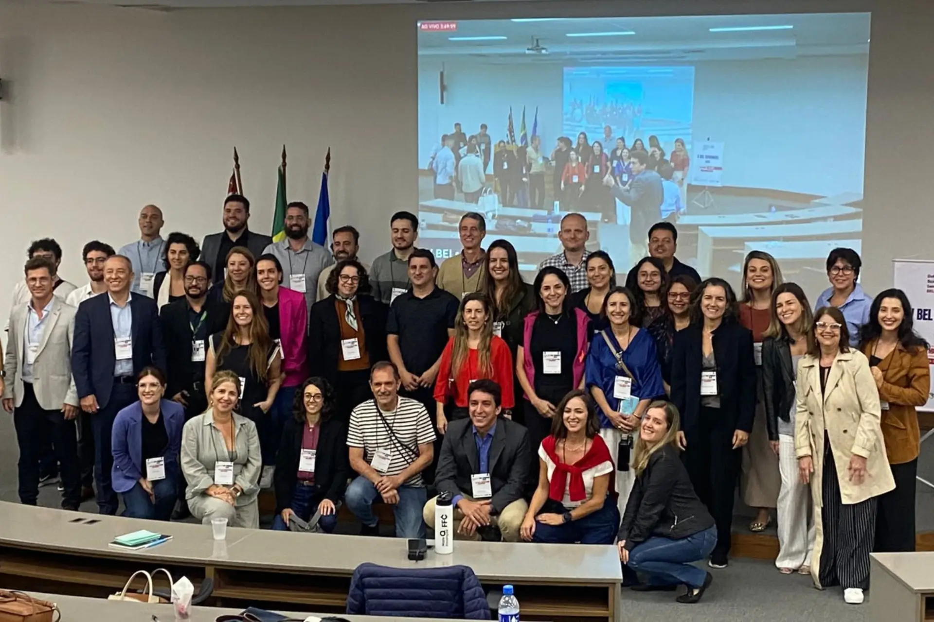 BELS participants gathered in an auditorium